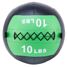 Fitvids Weighted Medicine, Wall, and Slam Ball - 10 Pounds