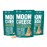 Moon Cheese Garlickin\' Parmesan Cheese Bites, 2 Ounce, 3-Pack, Crunchy, Protein Rich Cheese Snack, 100% Real Cheese