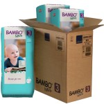Bambo Nature Hypoallergenic Baby Diapers, Eco-Labeled Diapers, Enhanced Leakage Protection, Totally Chlorine-Free, Skin Friendly, and Super Absorbent - Size 3 (156 Count)