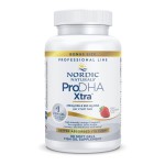 Nordic Naturals ProDHA Xtra, Strawberry - 90 Soft Gels - 1660 mg Omega-3 - High-Intensity DHA Formula for Neurological Health, Mood & Memory - Non-GMO - 45 Servings