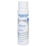 Seaweed Bath Co. Calm Body Wash - Vetiver Geranium - Hydrating Foaming Cleanser with Soothing Oat Milk & Chamomile - Vegan, Paraben and Sulfate Free Shower Gel - 12 oz