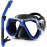 Greatever Dry Snorkel Set,Panoramic Wide View,Anti-Fog Scuba Diving Mask,Professional Snorkeling Gear for Adults