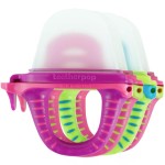 Teetherpop Fillable Silicone Teether for Babies (4-Pack) - Breastmilk Popsicle Molds for Teething w/Spill-Proof Sippy Slits - Freezable Baby Teethers for Liquids & Pures (PinkLemon/LimonTeal/Fucshia)