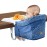 MTWML Hook On High Chair with Tray,Portable Baby High Chair That Attaches to Table,Clip On Fast Table Seat for Babies and Toddlers.Baby Feeding Seat for Dining Tables and Counter(Stripe-Blue)