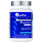 CanPrev Magnesium BisGlycinate Extra Gentle 140mg, 120 v-Caps 120-Day Supply - Pure Elemental Magnesium Supplement, Support Bone & Muscle Function, Gentle on Stomach, Perfect for Daily Magnesium Needs