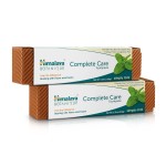 Himalaya Botanique Complete Care Toothpaste, Herbal, Mint Flavor, Fights Plaque, Freshens Breath, Fluoride Free, No Artificial Flavors, SLS Free, Cruelty Free, Foaming, 5.29 Oz, 2 Pack