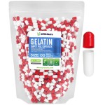 XPRS Nutra Size 00 Empty Capsules - 1000 Count Empty Gelatin Capsules - DIY Capsule Filling - Fillable Pill Gel Caps for Do-It-Yourself Supplements (Red/White)