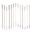 Cotton Swabs 800 Pieces, Double Precision Tips with Paper Stick, 4 Packs of 200 Pieces (Pointed+Spiral Head)