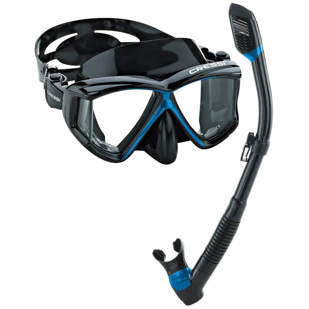 Cressi Pano 4 & Supernova Dry, Black/Blue