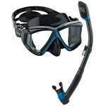 Cressi Pano 4 & Supernova Dry, Black/Blue
