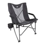 Cascade Mountain Tech Low Profile Royal Blue Camp Chair, One Size