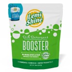 Lemi Shine Natural Dish Detergent Booster - Hard Water Stain Remover - Multi-Use Citric Acid Cleaner - 38 oz