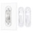 Wall Switch Guards Plate Covers Child Safety Security Home Decor (2 Pack), Clear - Keeps Light Switch ON Or Off Prevent Accidental Device Turn On or Off