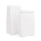 Paper Lunch Bags, Kslong 50pcs White Paper Bag 6Lb 6.1x3.9x11.8 Durable Kraft bags Grocery Bag Bakery Bread Sandwich bag Shopping Party Favor Gift Wrapping Bags Bulk(White 8)