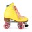 Moxi Beach Bunny Roller Skates for Women - Colorful, Precision-Fit Skate with High-Rebound Wheels, Moisture-Wicking Lining & Padding, Roller Skates, Strawberry Lemonade - 7