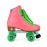 Moxi Beach Bunny Roller Skates for Women - Colorful, Precision-Fit Skate with High-Rebound Wheels, Moisture-Wicking Lining & Padding, Roller Skates, Watermelon - 9