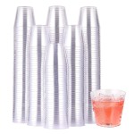 JOLLY CHEF 1000 Pack Plastic Shot Glasses,1 oz Disposable Cups 1 Ounce Tasting Cups Ideal for Whiskey, Wine Tasting,Food Samples