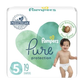 pampers Pure Protection Diaper Size 5 19 ct Old