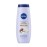 NIVEA Pampering Cocoa and Shea Butter Body Wash with Nourishing Serum, Moisturizing Body Wash for Women, Enriched with Provitamin B5 and Vitamin E, 20 Fl Oz Bottle