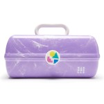 Caboodles On-The-Go Girl Retro Case, Lavender Marble, 13x8x5.75 Inch (Pack of 1)