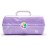 Caboodles On-The-Go Girl Retro Case, Lavender Marble, 13x8x5.75 Inch (Pack of 1)