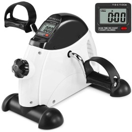 Pedal Exerciser Under Desk Exercise Bike for Leg and Arm Cycling and Recovery Exercise