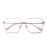 Dollger Blue Light Blocking Glasses women Fashion Non prescription glasses Anti Filter Computer Gaming Glasses Retro matal square PINK Frame
