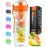 Zulay Kitchen 34 oz Large, Leakproof Fruit Infuser Water Bottle with Anti-Slip Grip - Men and Women\'s Ideal Fitness Gift Or For Gym, Camping, and Travel - Sunrise Orange