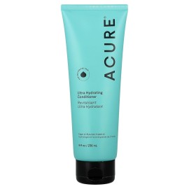 Acure Ultra Hydrating Conditioner - Deep Moisture Conditioner for Women & Men w/ Dry, Damaged, Fine, Dry, Damaged, Color Treated Hair & Scalp w/ Argan Oil, Vegan, Paraben Free, Sulfate Free - 8 fl oz