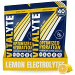 Vitalyte Electrolyte Powder Drink Mix, Isotonic Electrolyte Hydration Mix, Gluten Free Post Workout Powder Mix, Pack of 2, 35 oz. Each, Lemon Flavor