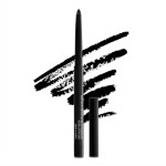 wet n wild Mega Last Breakup Proof Waterproof Retractable Gel Eyeliner - Ultra Pigmented 16-Hour Long Wear, Smudge Proof Satin Finish Formula, Cruelty-Free & Vegan - Charcoal