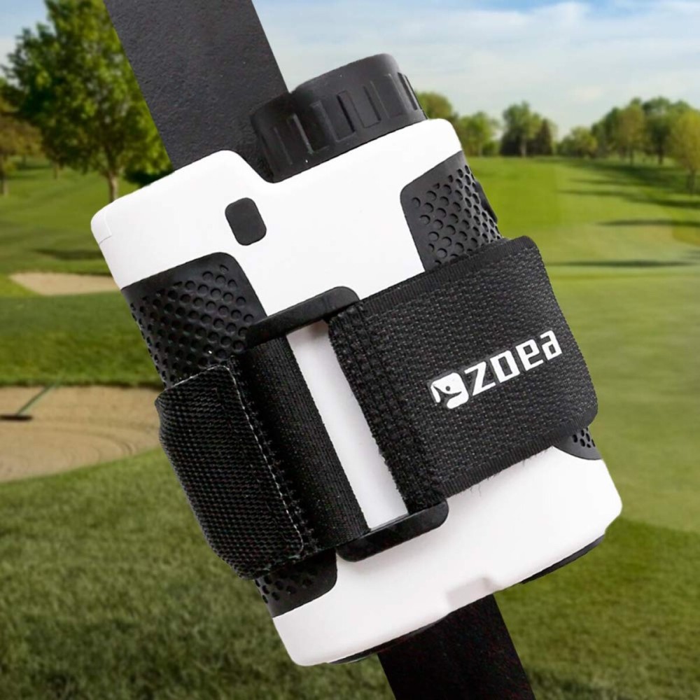 ZOEA Magnetic Rangefinder Mount Strap for Golf Cart Railing, Adjustable Rangefinder Mount/Holder/Strap/Band with Strong Magnet Securely Attach to Most Rail/Bar/Frame of Golf Cart (1.2)