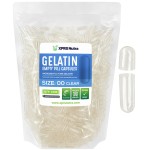 XPRS Nutra Size 00 Empty Capsules - 1000 Count Joined Empty Gelatin Capsules - DIY Capsule Filling - Fillable Pill Gel Caps for Do-It-Yourself Supplements Fill These Gelcaps Yourself (Clear)