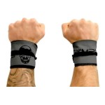 Gymreapers Strength Wrist Wraps for Cross Training, Olympic Lifting, Strength, WOD Workouts, Calisthenics - Strong Wrist Support for Men and Women - Fits All Wrist Sizes | Men and Women (Gray)