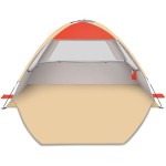 Gorich Beach Tent Sun Shelter for 3/4-5/6-7/8-10 Person with UPF 50 UV Protection, Lightweight & Easy Setup Beach Shade Canopy, Portable Beach Shade Tent Beach Cabana