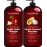 New York Biology Apple Cider Vinegar Shampoo and Coconut Avocado Oil Conditioner Set - Helps Restore Shine, Hair Gloss and Hydration for Dry Hair & Itchy Scalp - Clarifying & Nourishing - 16.9 Fl Oz