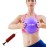 CIZEBO Pilates Ball 8 inch, Small Exercise Ball for Between Knees with Needle Pump for Core Workout & Physical Therapy Yoga PT, Purple