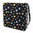 Sunmall Dining Chair Heightening Cushion Portable Dismountable Adjustable Highchair Booster for Baby Toddler Kids Infant Washable Thick Chair Seat Pad Mat (Black Star)