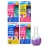 Mr. Bubble Kids Original Bath Bomb Potions - Colorful Fizzy Fun - Cool Foam and Bubble Science Beaker Bath Toys (Pack of 4)