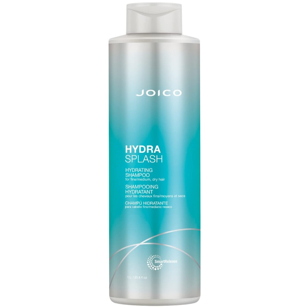 Joico HydraSplash Hydrating Shampoo | For Fine, Medium, Dry Hair | Replenish Moisture | Add Hydration & Softness | With Sea Kelp & Coconut Water | 33.8 Fl Oz