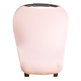 Copper Pearl Multi-Use Cover: Car Seat Covers, Nursing Cover, and Stroller Cover for Sun - Stretchy Fabric, All-Season Use, Stylish Designs, Easy Access for Moms - Blush
