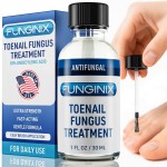 FUNGINIX Toenail Fungus Treatment Extra Strength - Antifungal Nail Treatment With 10% Undecylenic Acid & Tea Tree Oil - Nourished by 15+ Natural Oils & Botanicals - Made in USA (Packaging May Vary)