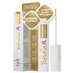 TOPLASH XL Lash and Brow Booster, Growth Serum with Eyelash and Eyebrow Enhancer, Promotes Stronger, Thicker, Healthier Lashes with Botanicals and Peptides - 0,2 Fl Oz(6 ml)