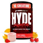 PROSUPPS Mr. Hyde Signature Pre Workout Powder with Creatine, Beta Alanine & Caffeine - Performance, Energy & Endurance - Clean Fitness & Gym Supplements for Men & Women (Fruit Punch, 60 Servings)