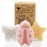 myHomeBody Konjac Baby Sponge for Bathing, Cute Shapes Natural Kids Bath loofah for Infants, Toddler, Newborns, Safe Plant-Based, 3pc. Set: Butterfly, Ladybug, Star