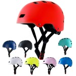 Bike Helmet 3 Sizes for Teenager Kids Youth Adults,Bavilk Skateboard Helmet Adjustable Multi-Sport Bicycle Cycling Scooter Roller Skate Inline Skating Rollerblading for Girls Boys Women Men Teen