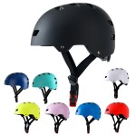 Bike Helmet 3 Sizes for Teenager Kids Youth Adults,Bavilk Skateboard Helmet Adjustable Multi-Sport Bicycle Cycling Scooter Roller Skate Inline Skating Rollerblading for Girls Boys Women Men Teen