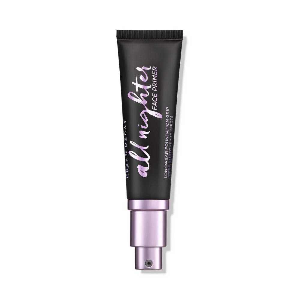 Urban Decay All Nighter Longwear Face Primer (Full Size), Smoothing & Hydrating Base for Foundation Face Makeup, Sheer & Lightweight, for All Skin Types, Vegan, Cruelty-free - 1 fl oz