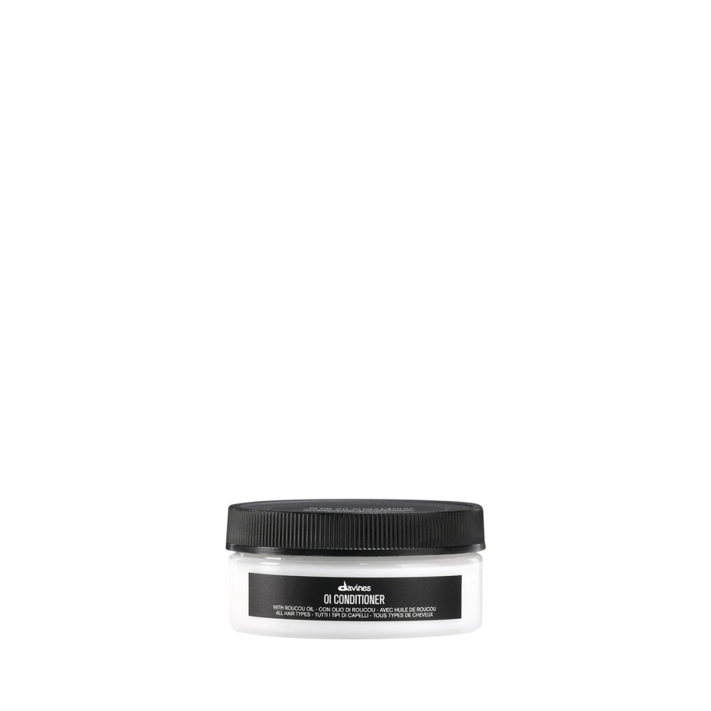 Davines OI Conditioner Smoothing for Normal Hair + All Hair Types Softens + Restores Chemically Treated Hair, 2.5 Ounce