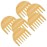 Giorgio G28 Detangling Comb, Pocket and Travel Comb for Thick Hair - Hair Detangler for Wet and Dry Everyday Care. Handmade, Saw-Cut, and Polished